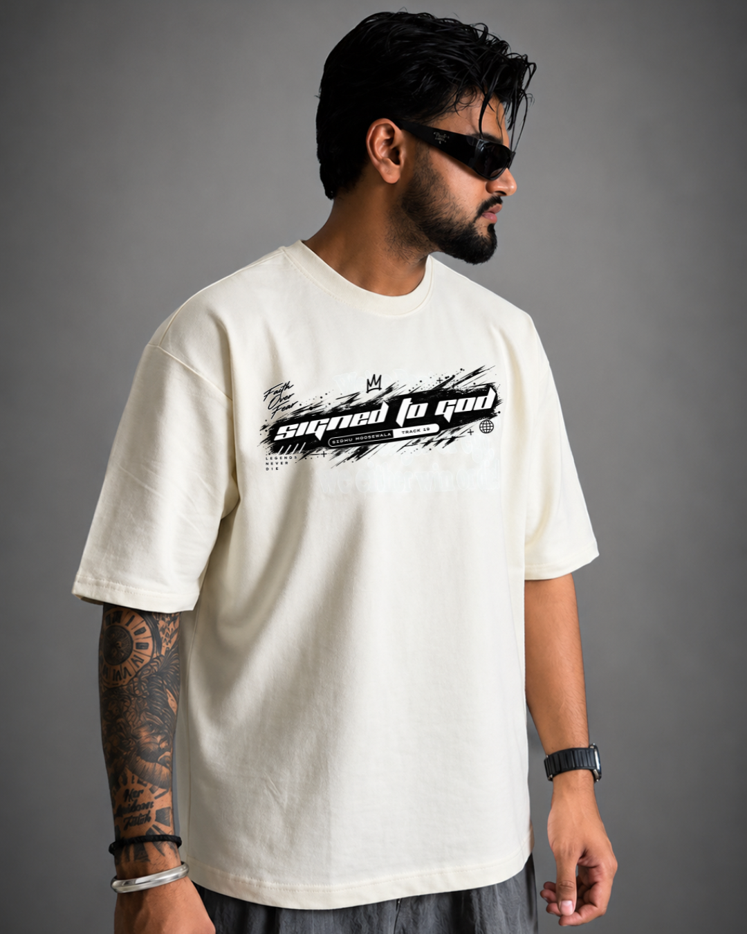 GHOSTFACE OFF WHITE T-SHIRT