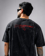 LIVE FAST - ACID WASH T-SHIRT