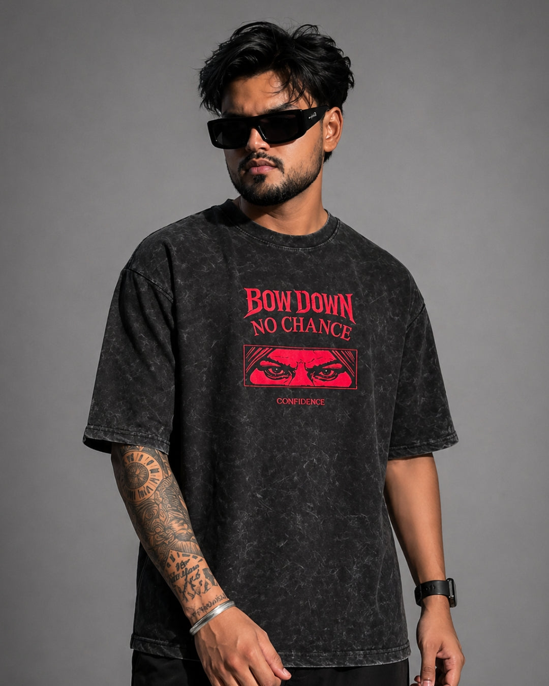 BOW DOWN NO CHANCE T-SHIRT