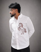 HORSE WHITE SHIRT