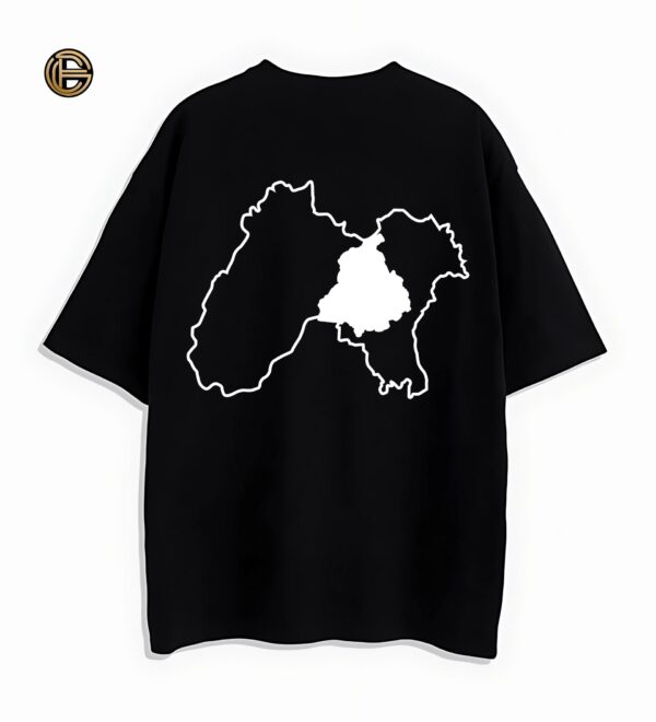 Old Panjab Map Tshirt