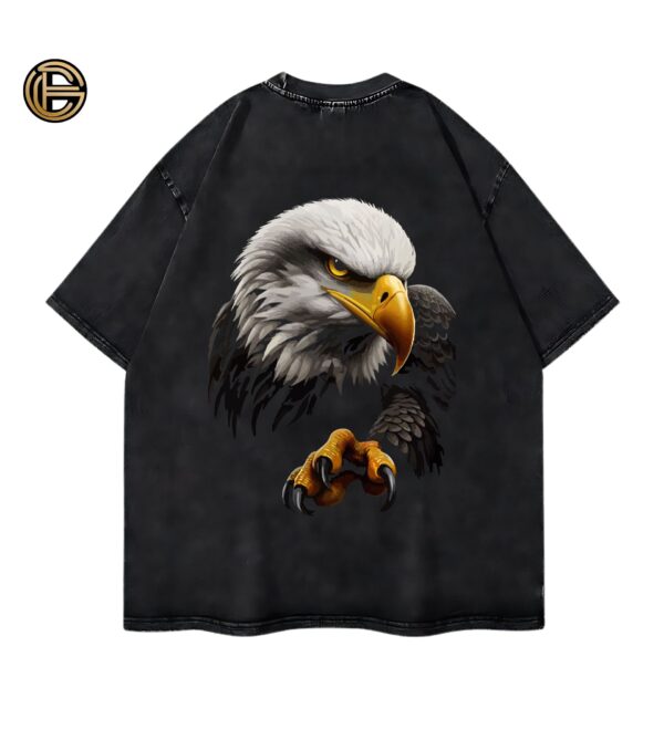 Baaz Oversized Acid Wash T-Shirt by ELONZE