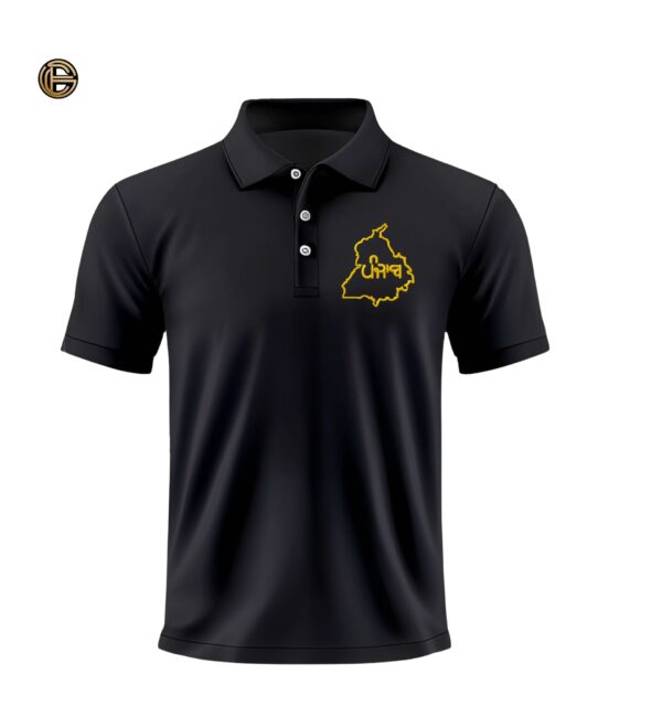 Polo Embroidery Panjab Tshirt by ELONZE