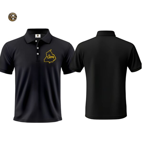 Polo Embroidery Panjab Tshirt by ELONZE