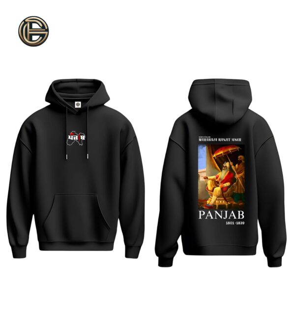 ELONZE “Maharaja Ranjit Singh” Hoodie – The Sikh Empire of Panjab (1801–1839)