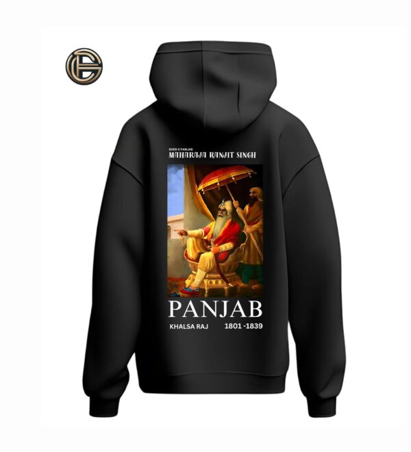 ELONZE “Maharaja Ranjit Singh” Hoodie – The Sikh Empire of Panjab (1801–1839)