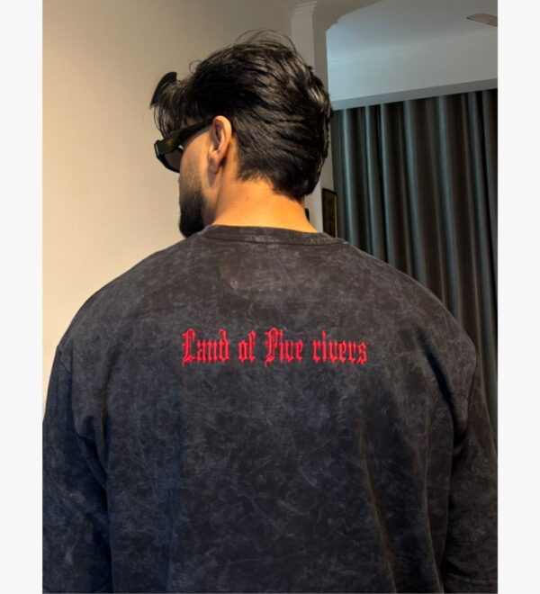 PANJAB Pride Acid Wash T-Shirt | Land of Five Rivers