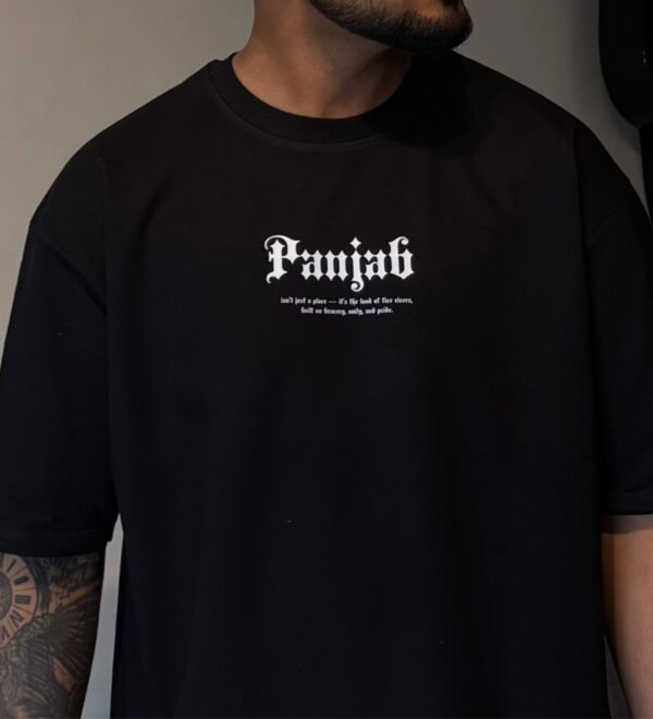 Where Five Rivers Flow – Panjab 220 GSM Premium T-Shirt | ELONZE